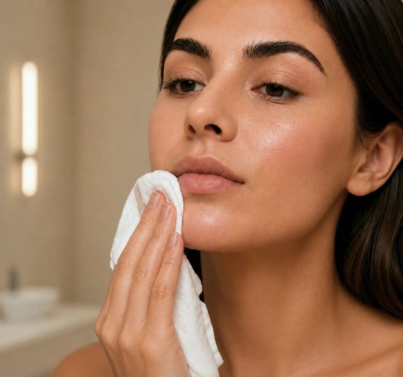 Step 1 — cleansing before applying
