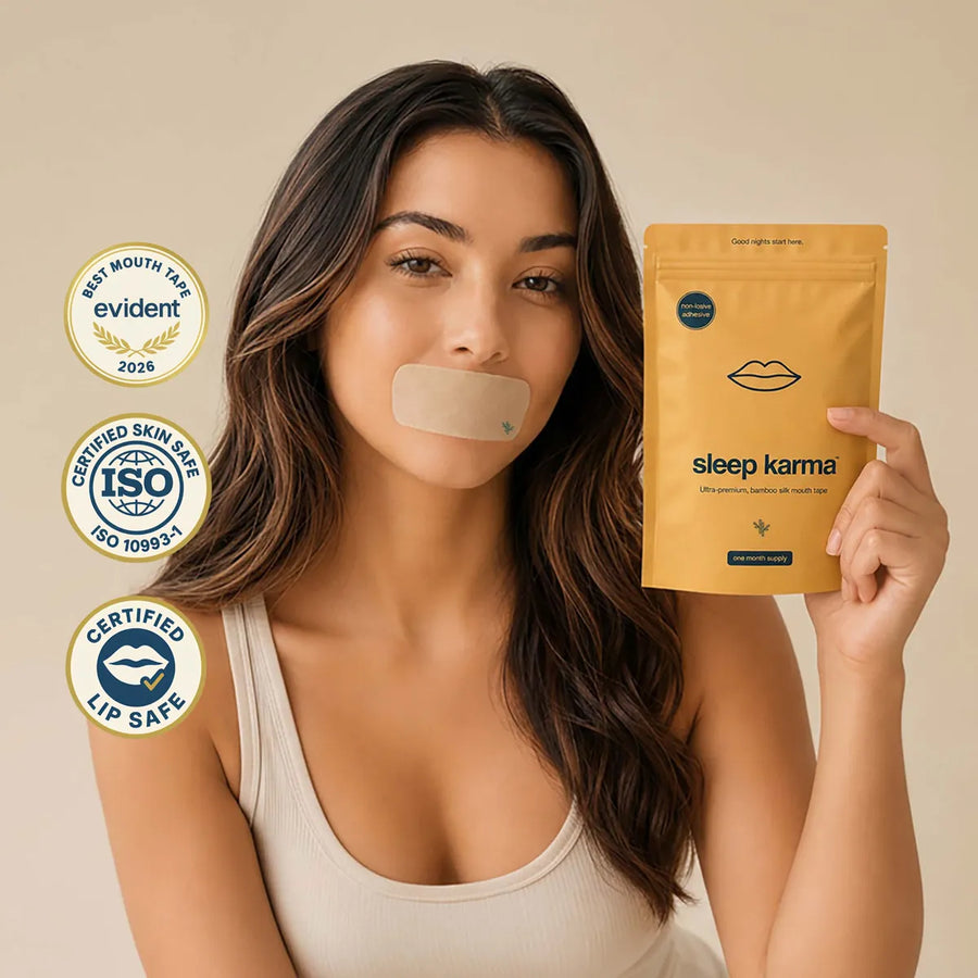 Sleep Karma bamboo mouth tape — the product