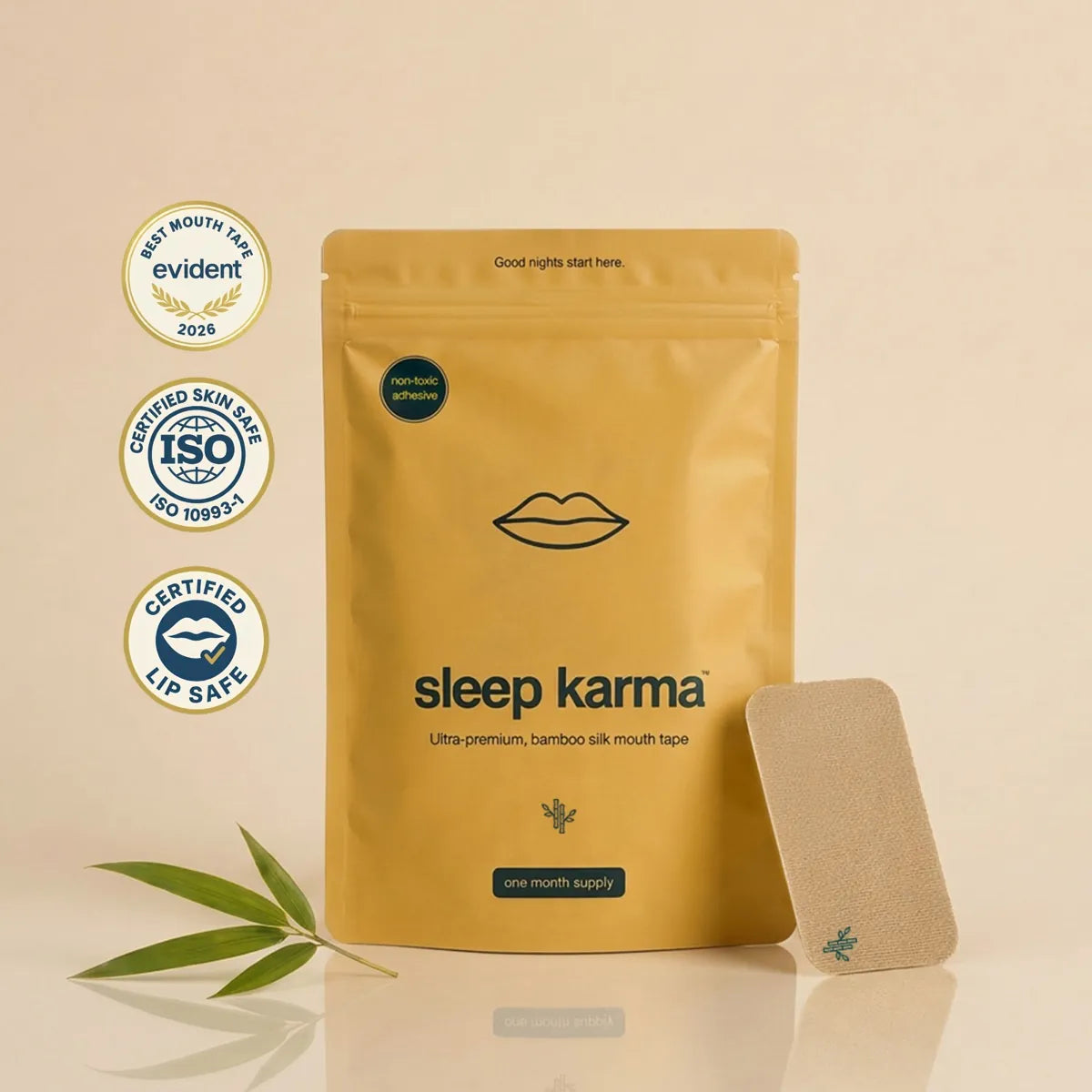 Sleep Karma bamboo mouth tape — original hero