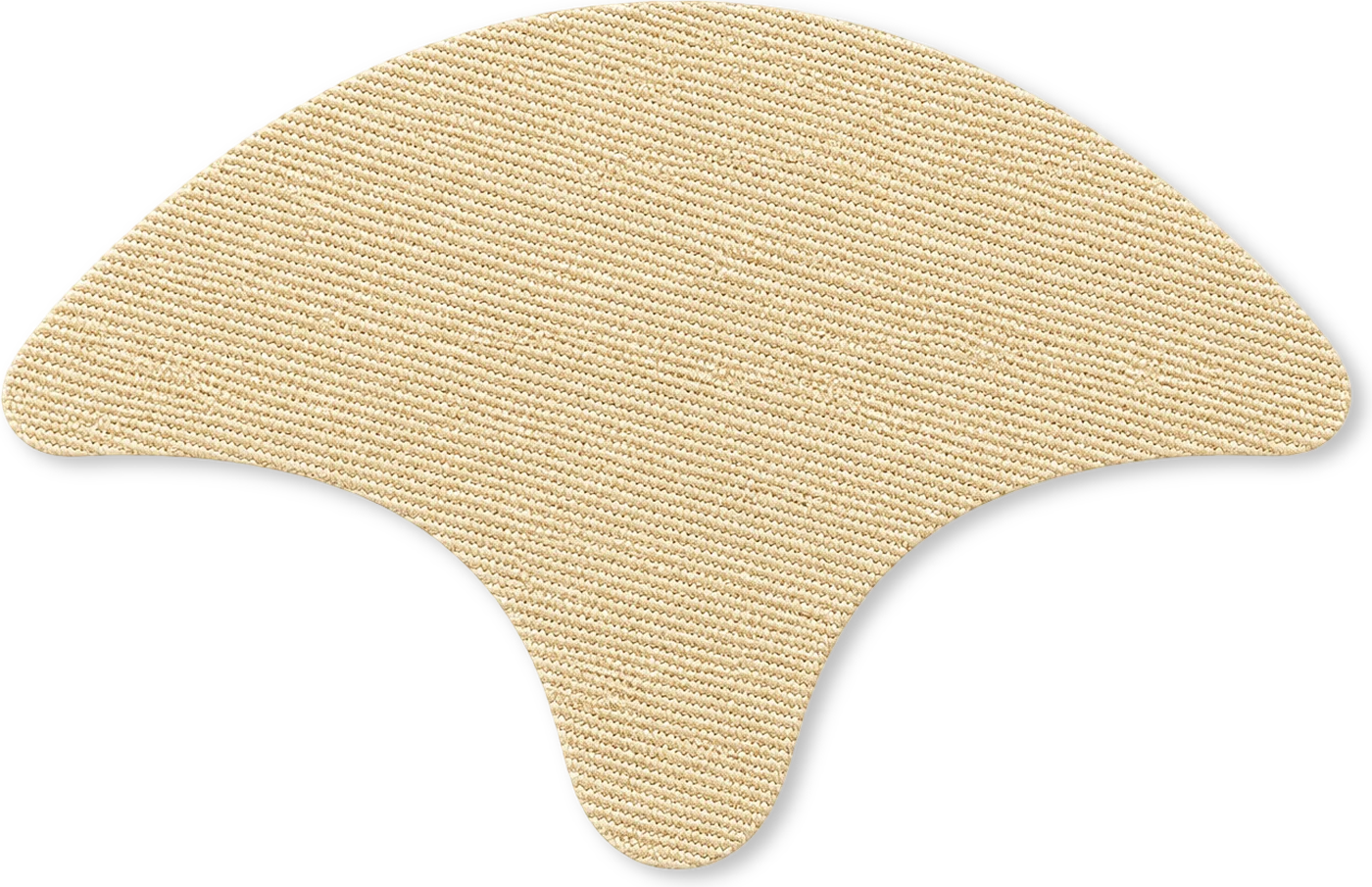 Front of the hydrating bamboo silk forehead patch