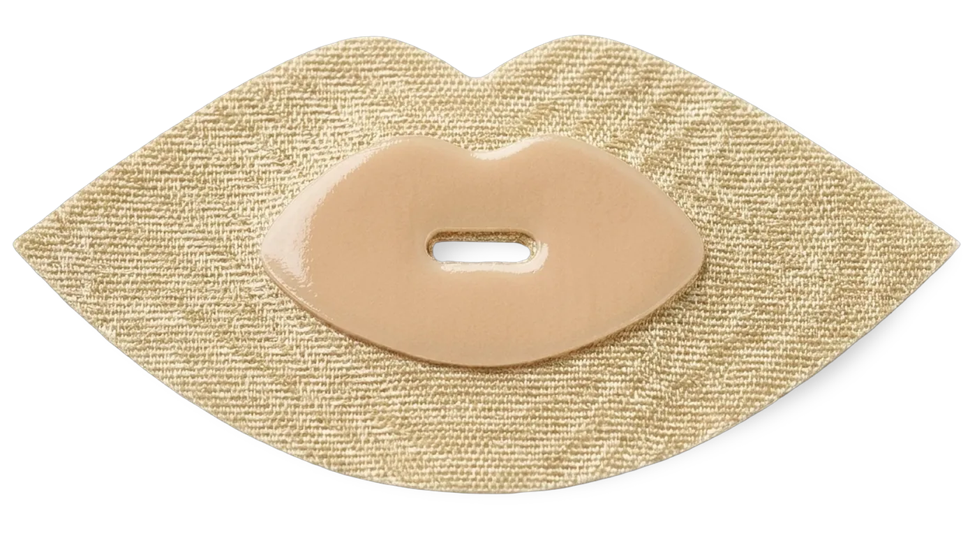 Back of the tape, showing the hydrating gel pad