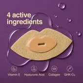 The four active ingredients: vitamin E, hyaluronic acid, collagen and GHK-Cu
