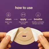 How to use: clean, apply, breathe