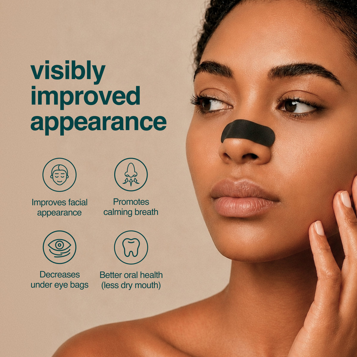 Visibly improved appearance